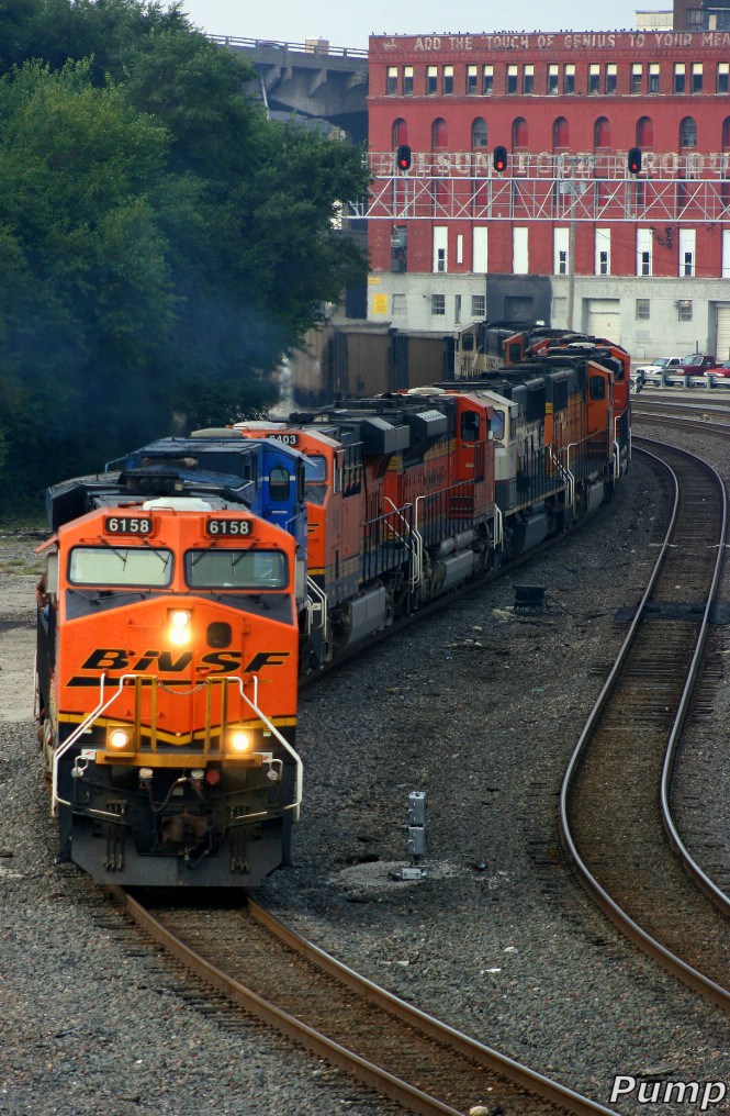 Northbound BNSF Empty Coal Train
